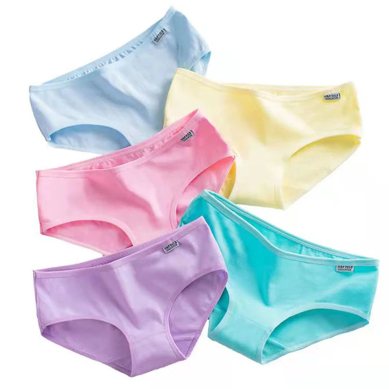 Explosion Stil Damen Unterwäsche Damen reine Zuckerwatte Farbe einfache Unterwäsche bequeme sexy einfarbige Damen Höschen