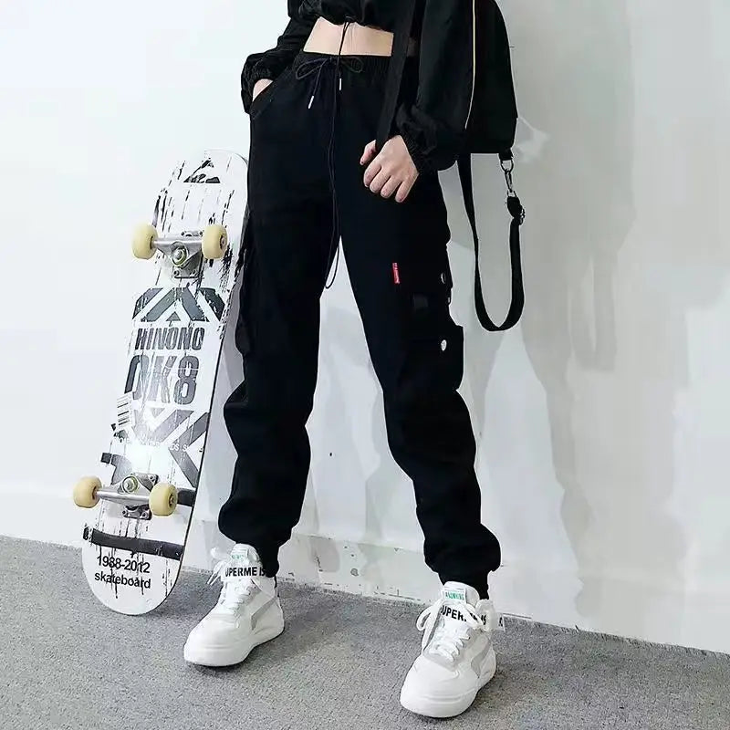 Jogger Frauen Casual Sport Jogginghose Mädchen Hip Hop Streetwear Weibliche Mode Jogging Lasies Plus Größe S-5XL Cargo Hosen