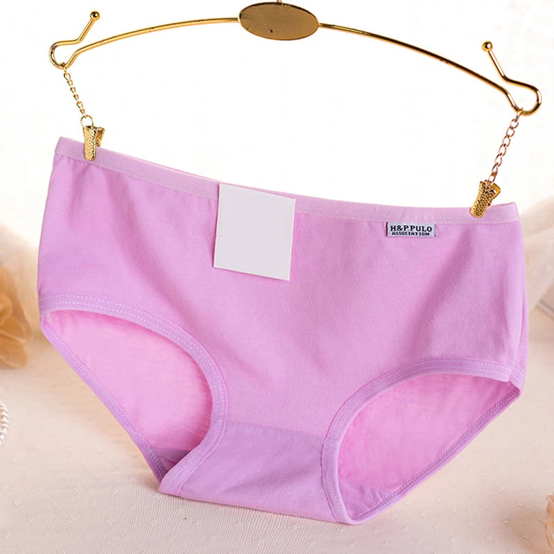 Explosion Stil Damen Unterwäsche Damen reine Zuckerwatte Farbe einfache Unterwäsche bequeme sexy einfarbige Damen Höschen