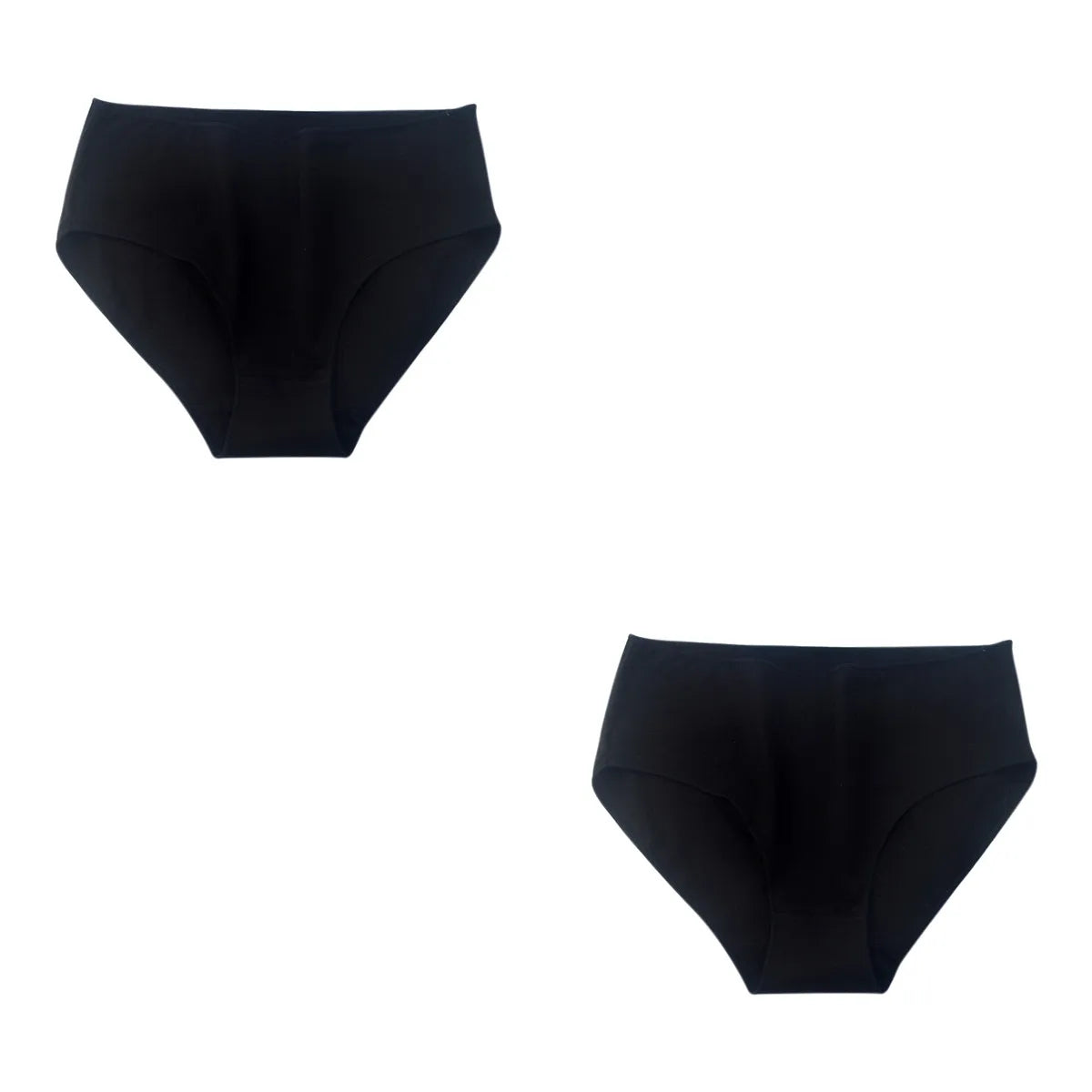 2 teile/satz Baumwolle Höschen Slips Frauen hohe Taille Unterhose einfarbige Hosen weiblich intimates comfot atmungsaktive Dessous M-2XL