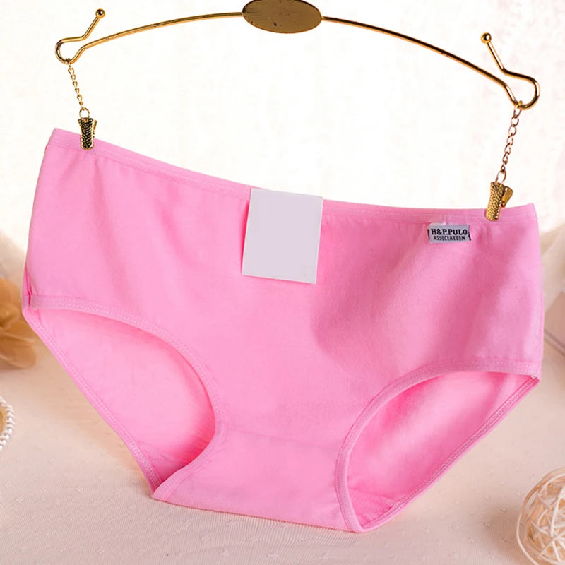 Explosion Stil Damen Unterwäsche Damen reine Zuckerwatte Farbe einfache Unterwäsche bequeme sexy einfarbige Damen Höschen