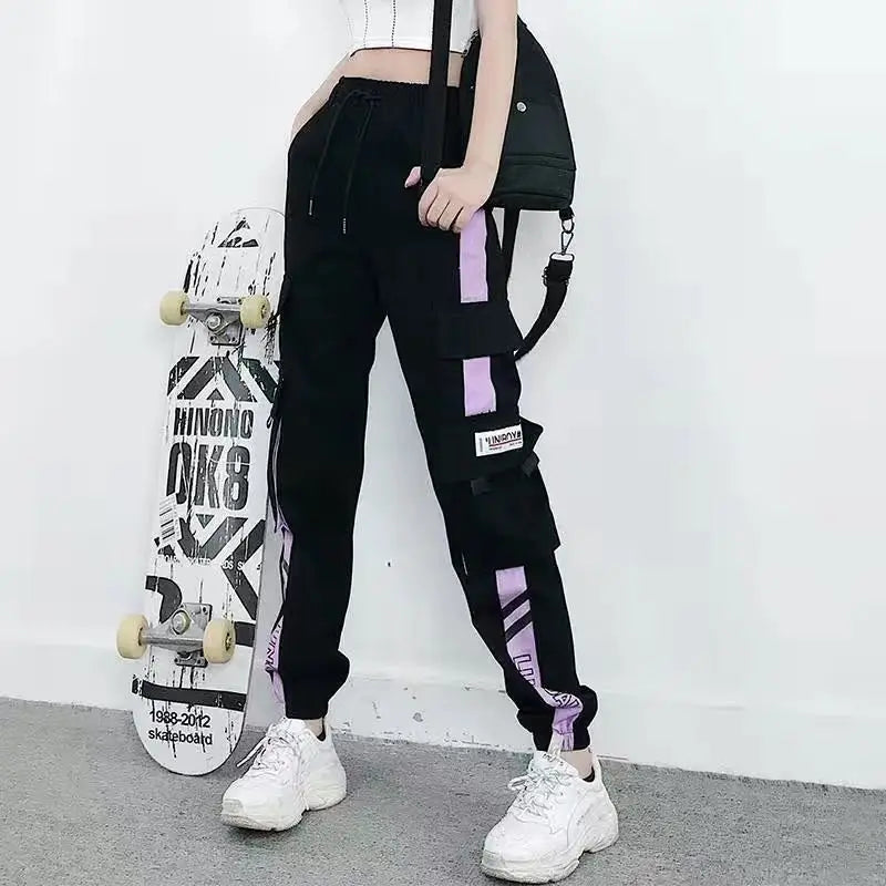 Jogger Frauen Casual Sport Jogginghose Mädchen Hip Hop Streetwear Weibliche Mode Jogging Lasies Plus Größe S-5XL Cargo Hosen
