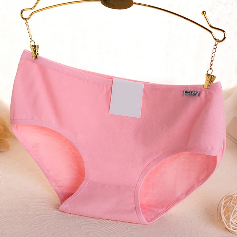 Explosion Stil Damen Unterwäsche Damen reine Zuckerwatte Farbe einfache Unterwäsche bequeme sexy einfarbige Damen Höschen
