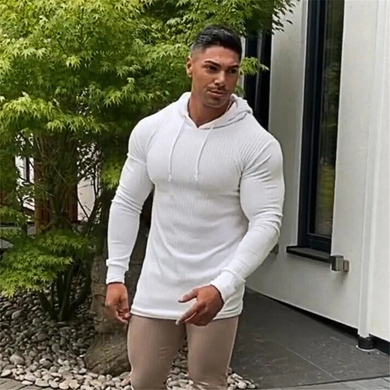 Neue Mode Winter Mit Kapuze Pullover Männer Warm Rollkragen Herren Pullover Slim Fit Pullover Männer Klassische Sweter Männer Strickwaren Pull Homme
