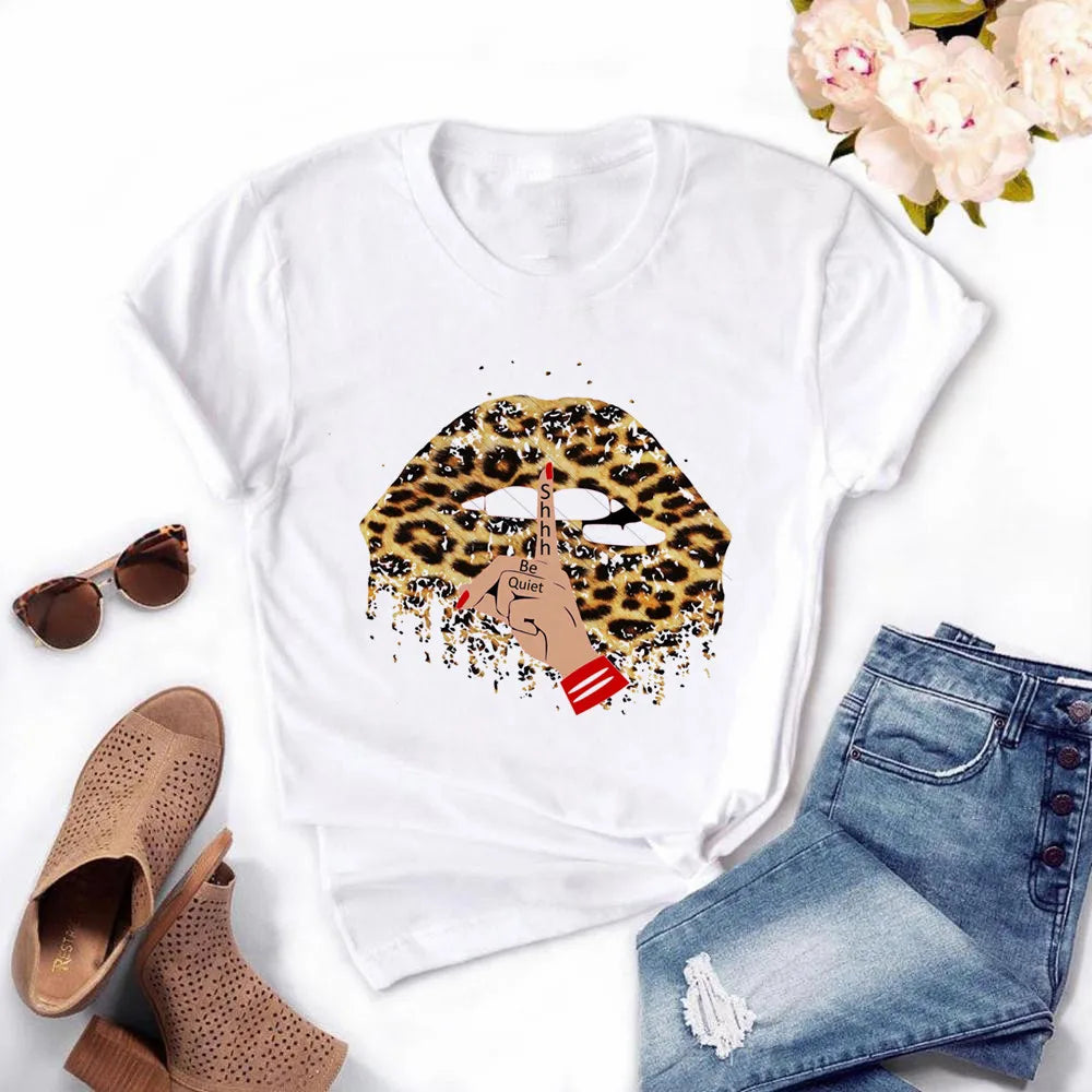 Frauen Harajuku Tops Sommer Tops Grafik T-Shirts Frauen Lippen Kawaii T-Shirt Kleidung Mädchen Maus T-Shirt ,Drop Shipping