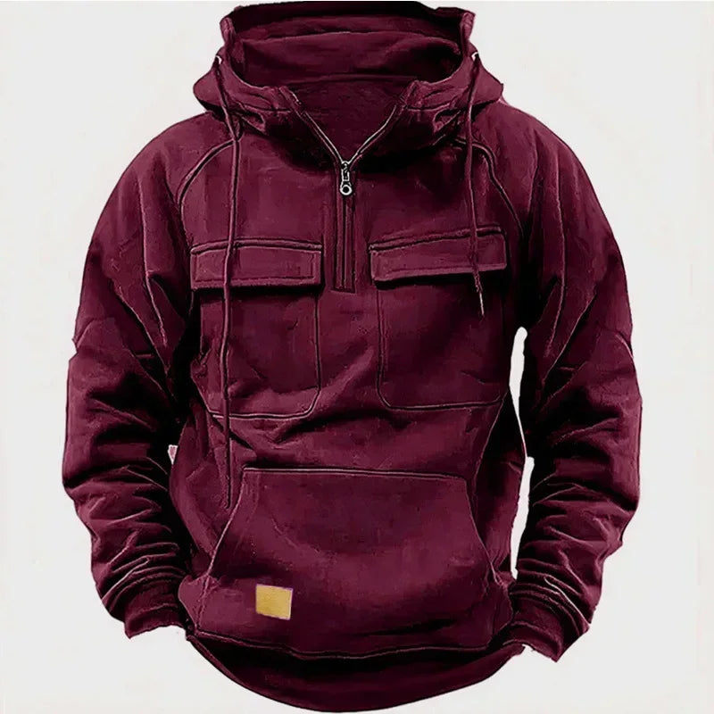 2024 Vintage Männer Hoodie Sweatshirt Street Man Kleidung Männer übergroße Kapuze Pullover männlich Retro Harajuku einfarbig Hoody
