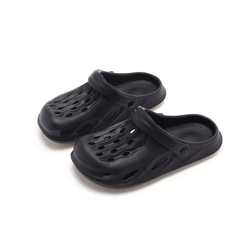 Frauen Sandalen Sommer lässig Eva leichte Outdoor-Damenschuhe Anti-Rutsch dicke Sohle Strand rutschen Paar Gartens chuhe
