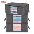 1/3pc Große Kapazität Kleidung Lagerung Tasche Faltbare Decke Lagerung Taschen Lagerung Container für Die Organisation Schlafzimmer Schrank Kleidung