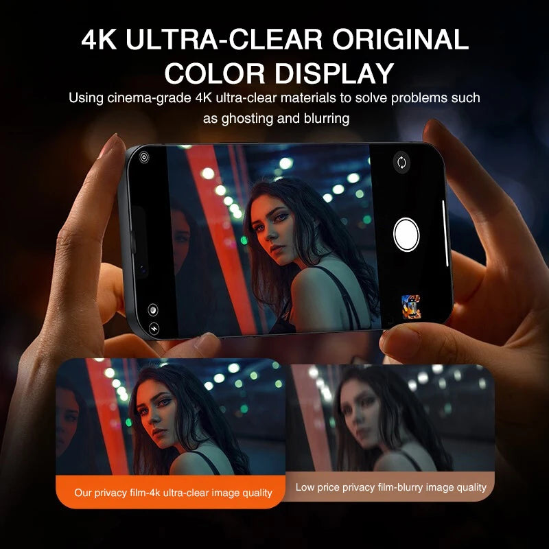 2PCS Full Cover Anti Spy Screen Protector Für iPhone 11 12 13 14 15 16 17 PRO MAX 6 7 8 Plus XS XR Gehärtetem Glas Privatsphäre