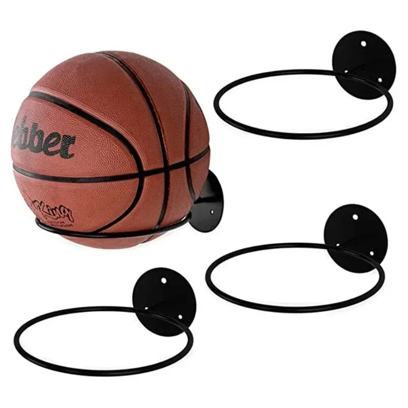 2025 neue 1-5 stücke Eisen Basketball Fußball Volleyball Lagerung Rack Haushalt Wand Montiert Ball Rack Wand Lagerung Rack