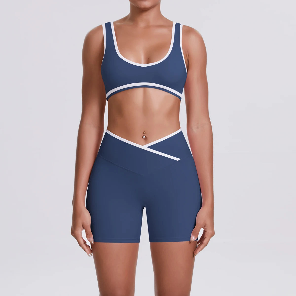 Frauen Zwei Stück Gym Workout Set Weiblichen Bh Yoga Sets 2ps Shorts Fitness Tragen Frauen Quick-Dry Leibchen Sport bh Anzüge