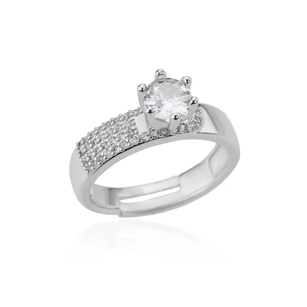 Edelstahl Runde Ringe Für Frauen Zirkon Geometrische Gold Farbe Kristall Ring Ästhetischen Hochzeit Schmuck Geschenk Bague Femme