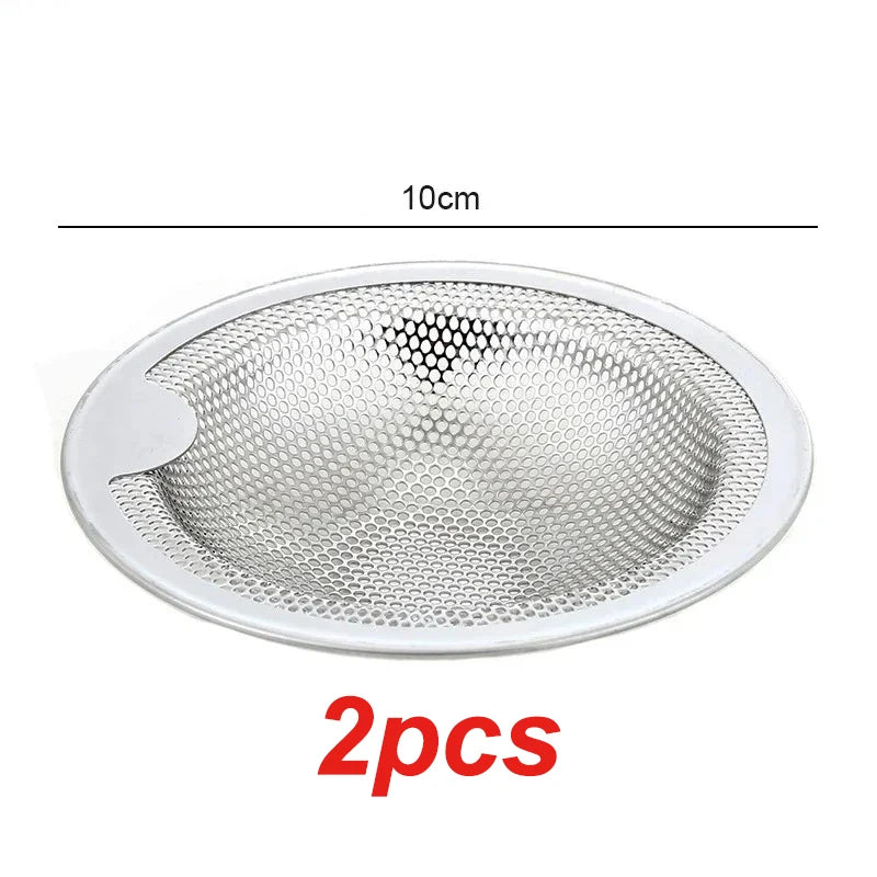 Küche Waschbecken Edelstahl Filter Kanalisation Mesh Siebe Badezimmer Waschbecken Bodenablauf Haar Abfall Filter Ablauf Korb Loch Filter