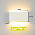 Moderne wasserdichte 12W LED-Wandleuchte für den Außenbereich, IP65, Aluminium, nach oben und unten, Wandleuchte, Garten, Veranda, Wandleuchte, Dekoration, Licht 110V, 220V