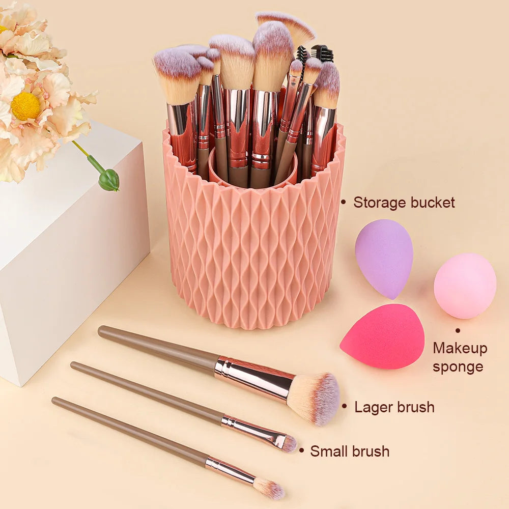 NEUE 1-20PCS Make-Up Pinsel Set Foundation Erröten Pulver Concealer Lidschatten Weichen Und Flauschigen Weiblichen Kosmetische Schönheit Werkzeuge lagerung