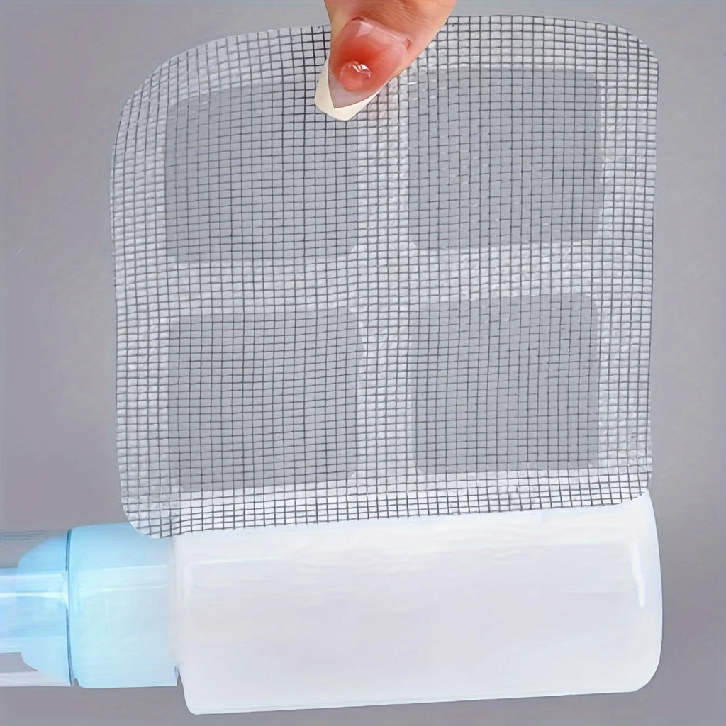 Duschablauf-Haarfänger, Haarfänger für die Dusche, Bodenspüle, Sieb, Filter, Netzaufkleber, Haarstopper für Badezimmer, Badewanne