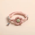 Katze Glocke Kragen bunte verstellbare Schweiß niedlichen Cartoon Haustier Halsband Sonne Blume Fliege weichen Polyester kleinen Hund Katze Halskette