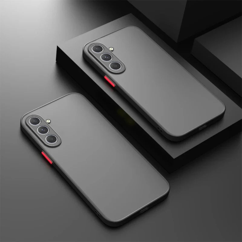 Luxus Matte Stoßfest Telefon Fall Für Samsung Galaxy A56 A52 A23 A14 A13 4G 5G A16 A25 A15 A55 A72 A33 A53 A73 A34 A54 Abdeckung