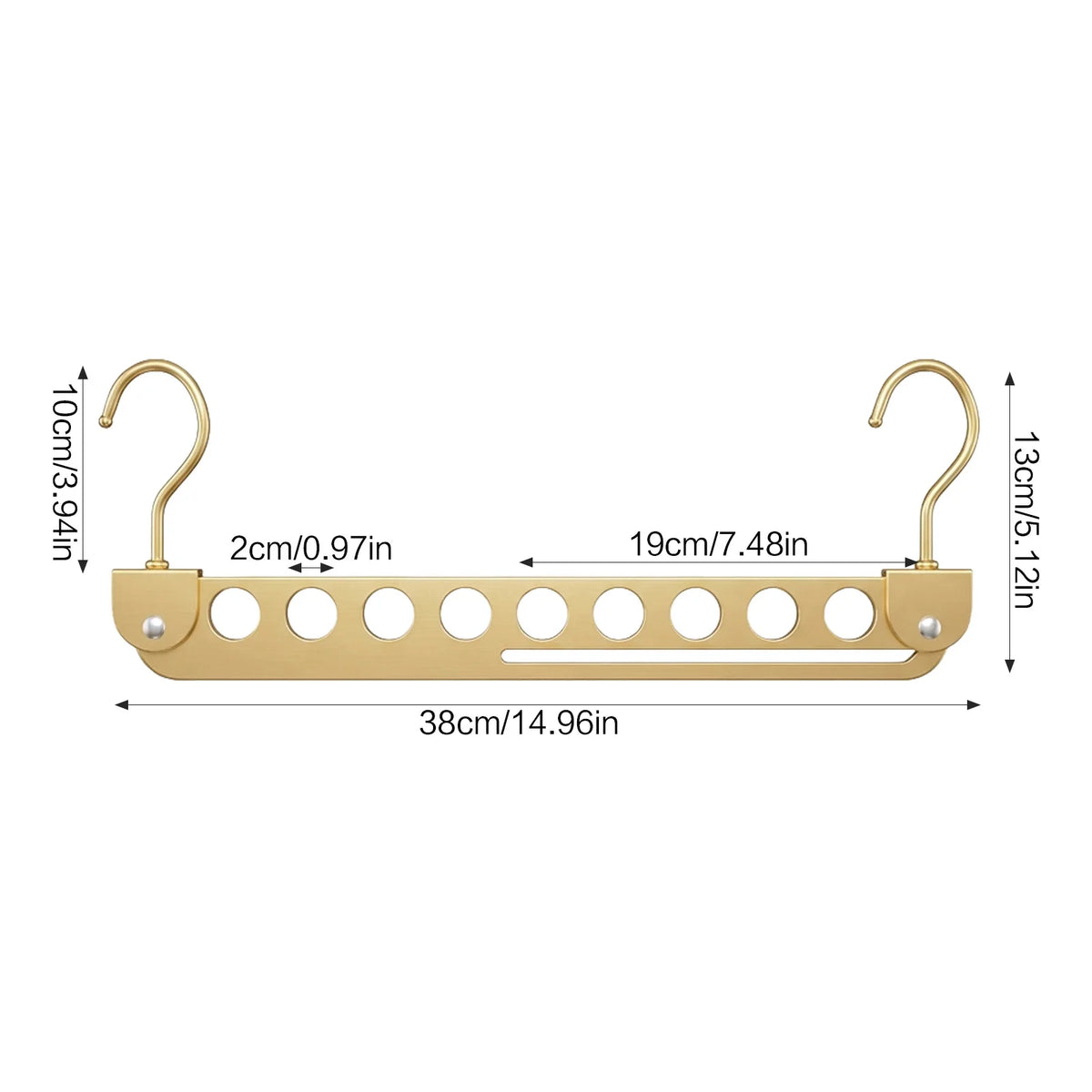 8 Löcher Lager regal für Kleiderbügel Organizer faltbare drehbare magische Metall Kleiderbügel Lager regal Kleider schrank Platz sparer Haken