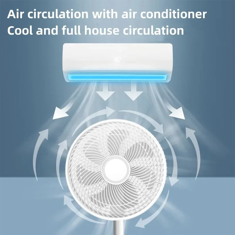 P30/p10 10800mah USB klappbarer tragbarer Lüfter Zoll Kühlung drahtlose Klimaanlage Tisch boden Teleskop ventilator für Camping ventilator