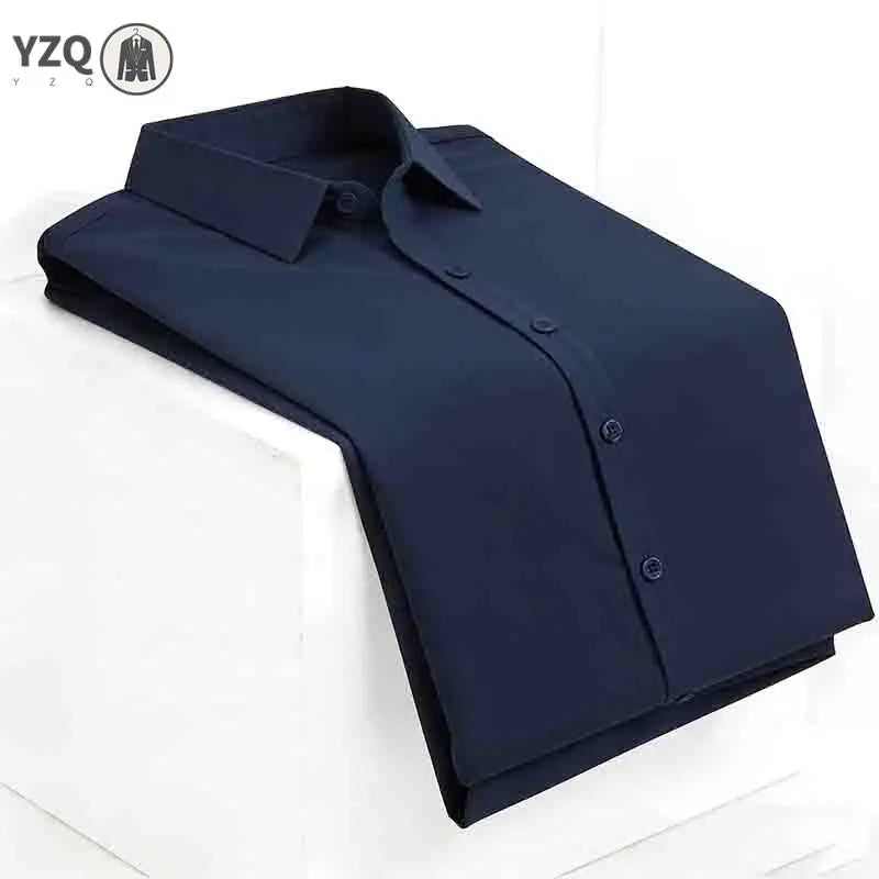 Herren Soft-Touch Schwarzes Kurzarm-Hemd Hautfreundliches Lässiges Alltags-T-Shirt