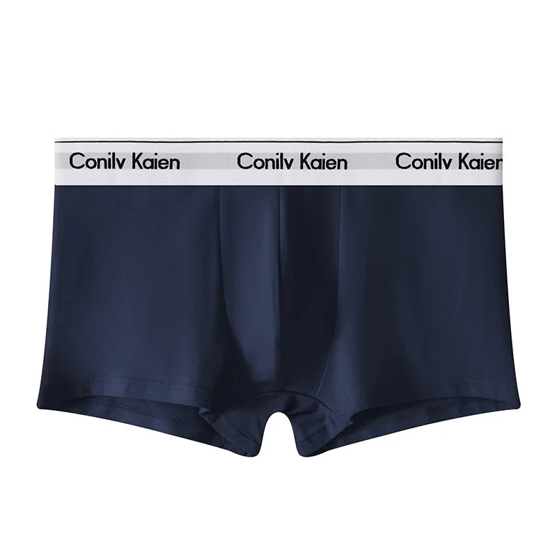 Neue Herrenunterwäsche: Premium-Baumwoll-Slips – atmungsaktive, jugendliche Herren-Boxershorts in großen Größen – kurz geschnittene Boxershorts