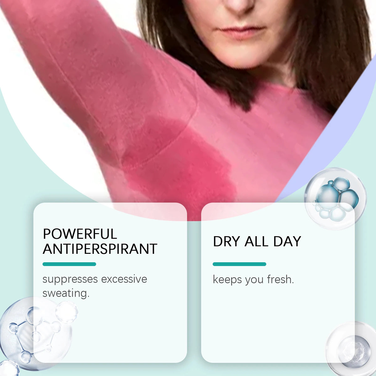 Achselgeruch-Entfernungsspray, Antitranspirant, reduziert Schweißgeruch, Achselhöhle, erfrischendes, anhaltendes Aroma, Körper-Deodorant-Spray für Frauen und Männer