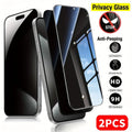 2 Stück Sichtschutzfolie für iPhone 17 16 15 14 Pro Max 16 15 14 PlusTempered Glass für iPhone 11 12 13 Pro XR XS Max Glas