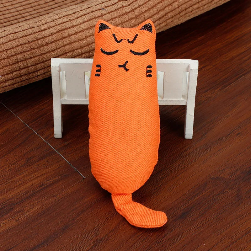 Haustier neueste Plüschtier Katzenspielzeug Rustling Sound Katzenspielzeug Katzenprodukte Spielzeug Kätzchen Zähneknirschen Spielzeug beständig gegen Biss