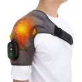 Elektrische Heizung Schulter Massage Zurück Schulter Brace Schulter Unterstützung Einstellbare Led Heiße Kompresse Heizung Gürtel