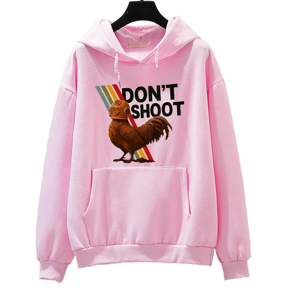 Hip Pop Harajuku Hoodies Don't Shoot Arc Hoody ARC Raiders Hoodies Gamer Geschenk Sweatshirt Arc Raiders Inspirieren Pullover Unisex