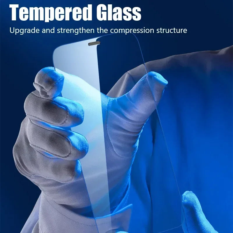 1-5Pcs Schutz glas Für iPhone 15 14 13 12 11 Pro Max XS XR 12Mini screen protector Gehärtetem glas Für iphone 7 8 14 15 Plus