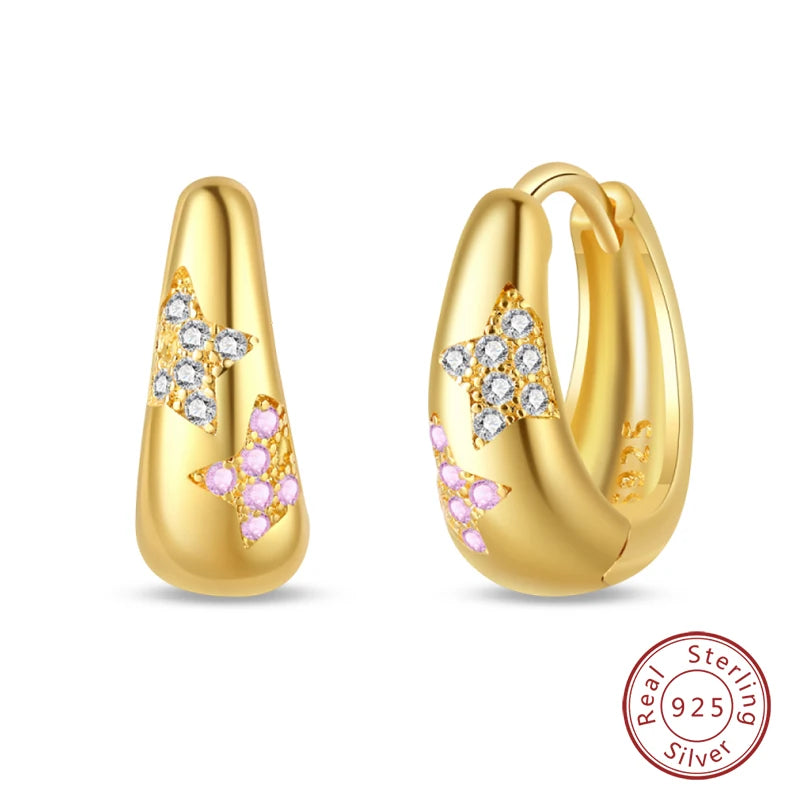 Luxus Goldene Muschel Seestern Perle Ohr Studs 925 Silber Schmetterling Herzförmige Anhänger Perle Ohrringe Für Frauen Partei Schmuck