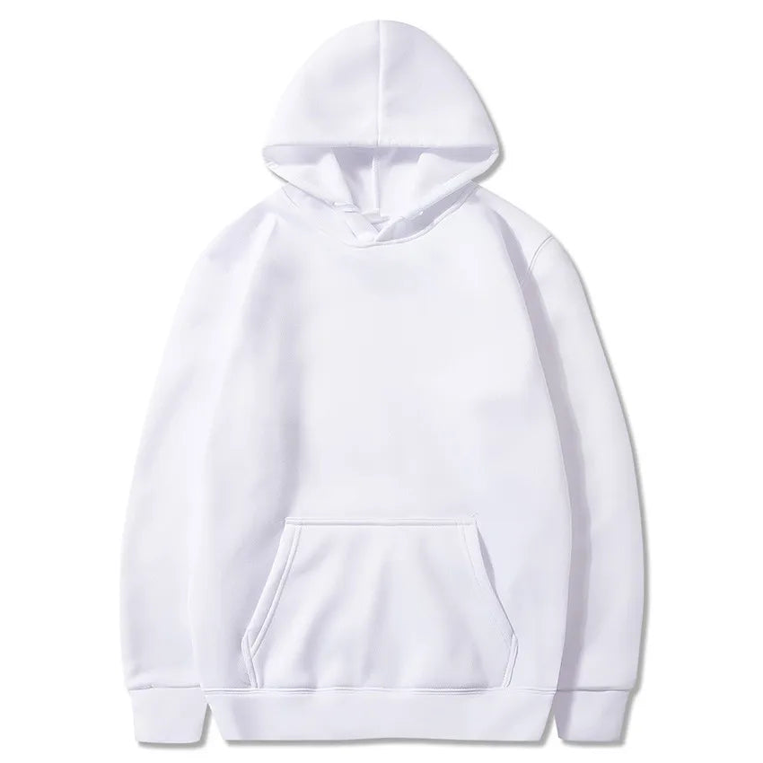 Damen Einfarbige Kapuzenpullover mit Taschen Sport Fitness Sweatshirts Modische Lässige Pullover in Verschiedenen Farben