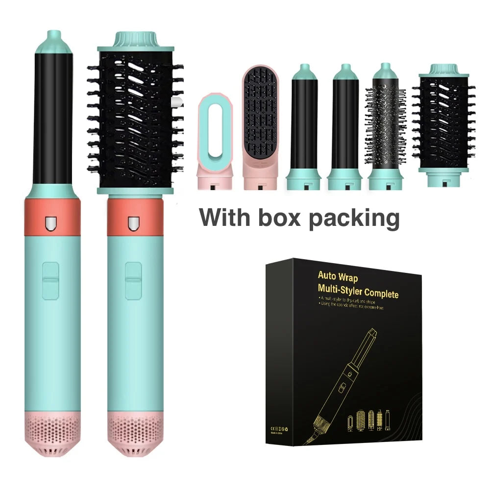 6-in-1-Multi-Styler, neues Design, Haartrockner für Haare, 6-in-1-Haar-Styler mit Curling-Fass, Heißluft-Bürste, Styling-Werkzeug, MultiStyler