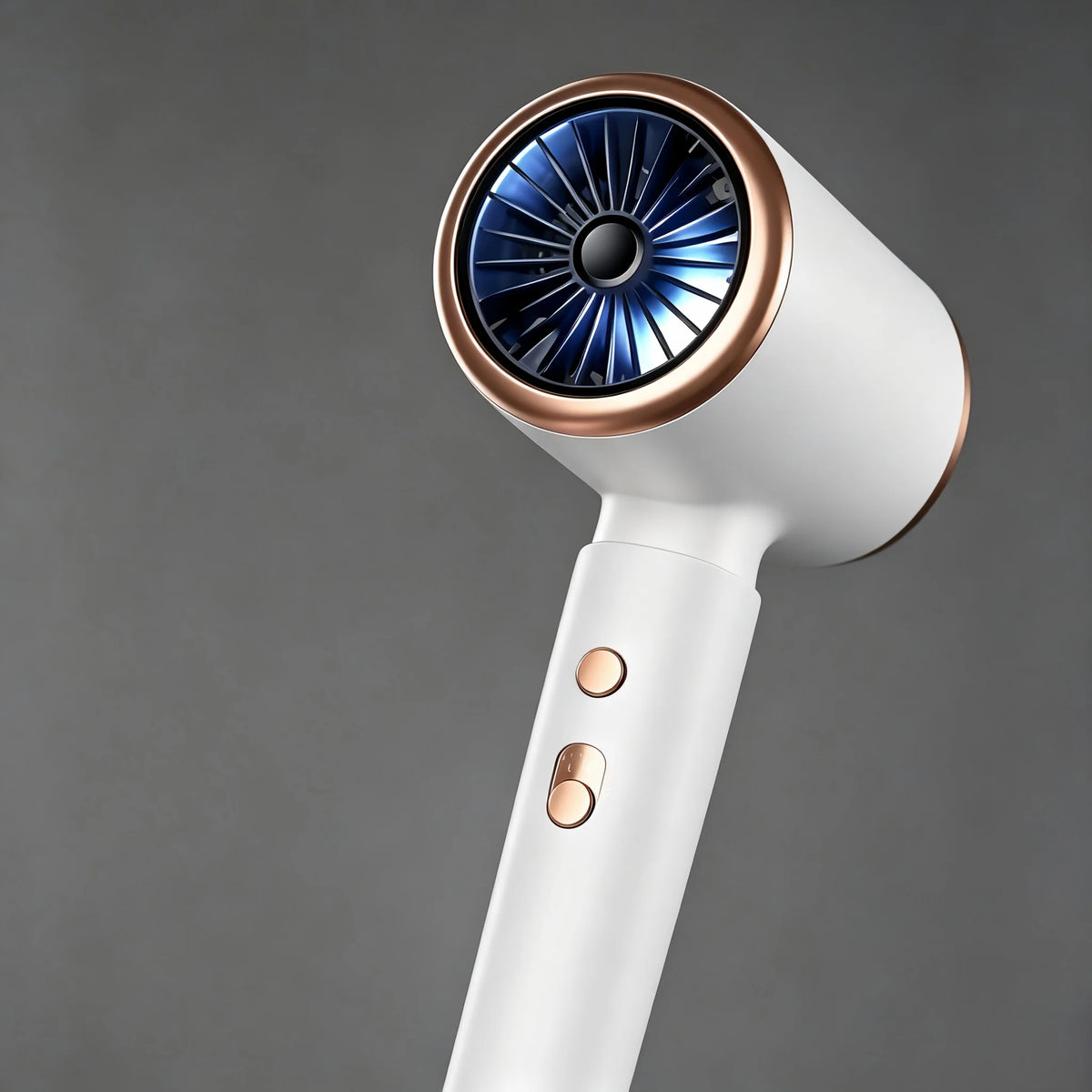 2000W Professioneller Salon-Haartrockner mit Negativionen-Technologie, Heiß-Kalt-Luft, 5 Geschwindigkeitsstufen, Starker Leistung und Styling-Kamm