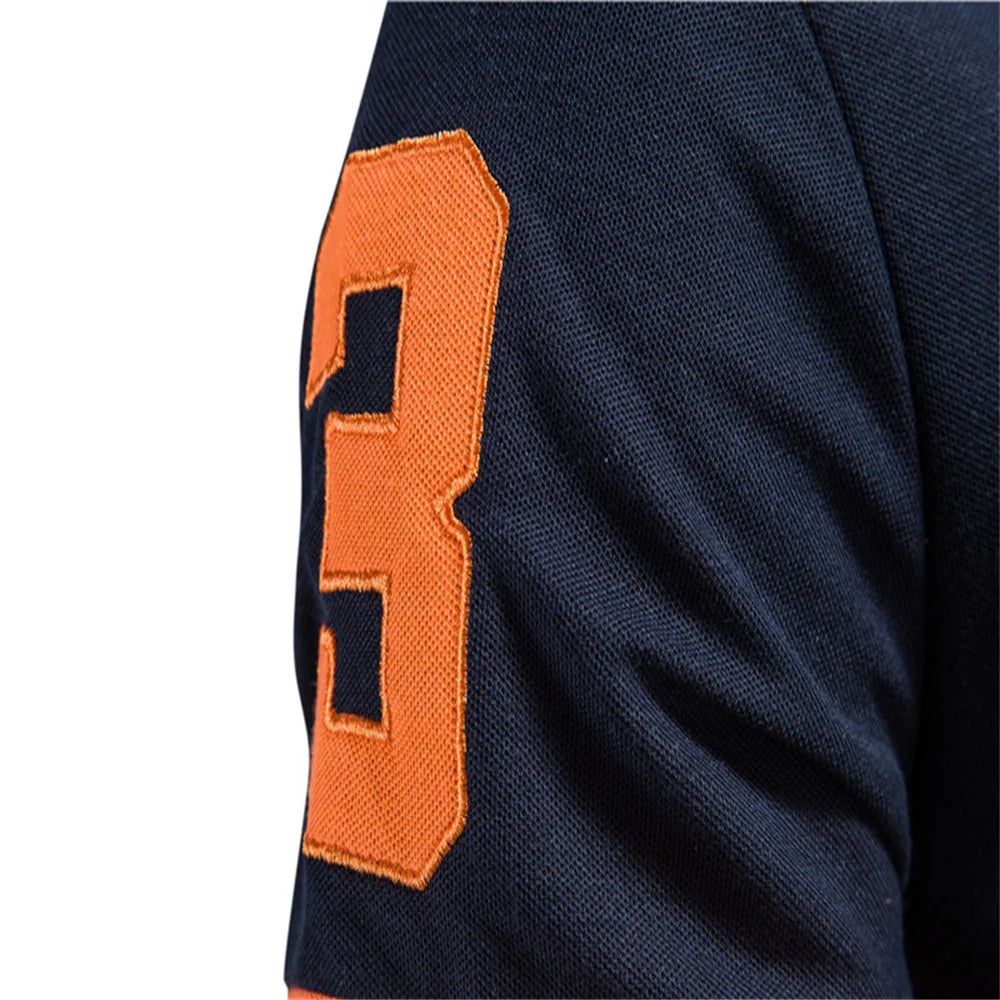 Dropshipping Polo Giraffe Hemd Männer Qualität Stickerei Sommer Kurzarm Polo Casual Business Social Herren Polos BR Größe