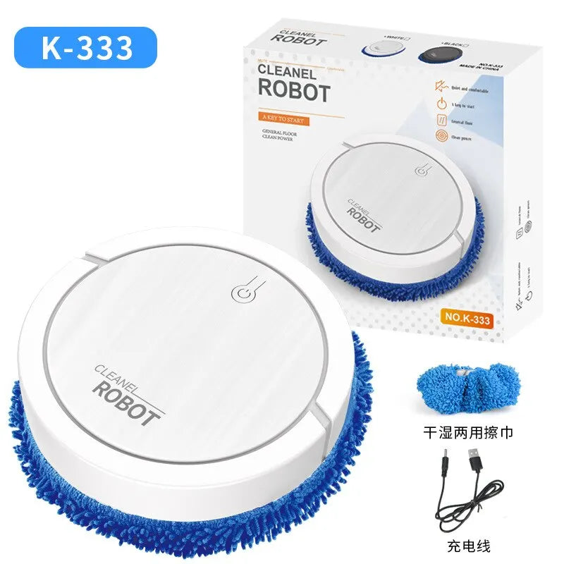 NEUER intelligenter Kehr- und Wischroboter-Staubsauger, trockenes und nasses Wischen, wiederaufladbares Roboter-Haushaltsgerät mit Befeuchtungsspray