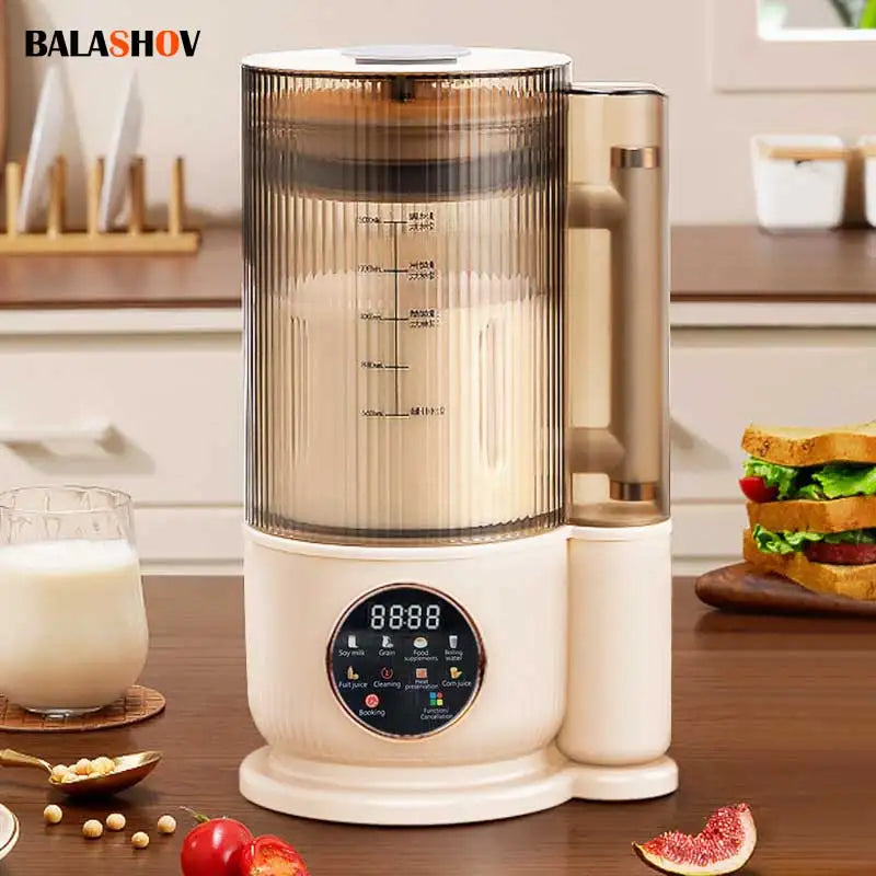 1500 ml Sojamilch Maschine Elektrische Entsafter Mixer Sojamilch Maker Wand Brechen Maschine 10-blatt Klinge Frühstück Maschine