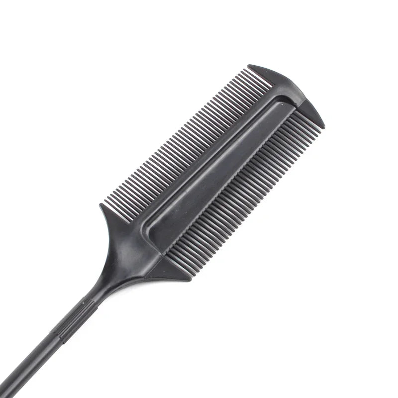 Professionelle Friseur Doppel Seite Farbstoff Kamm Mit Nylon Haar Trocknen Pinsel Tönung Kämme Haar Farbe Pinsel Haar Styling Werkzeuge