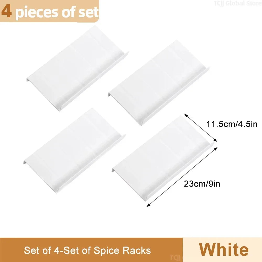 2/4/8 schichten Schrank Schublade Organizer Regal Küche Gewürz Lagerung Rack Gewürz Gewürz Flasche Halter Display-ständer