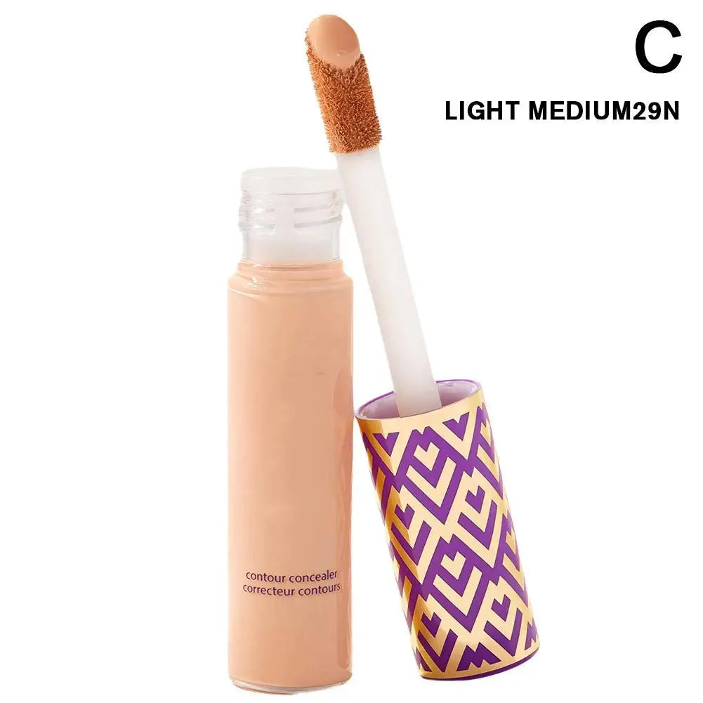 Feuchtigkeitsspendende, wasserfeste Concealer-Creme, die schwarze Kreise, Hautunreinheiten, Aknenarben, Flecken abdeckt, ölkontrollierende flüssige Foundation-Make-up-Foundation