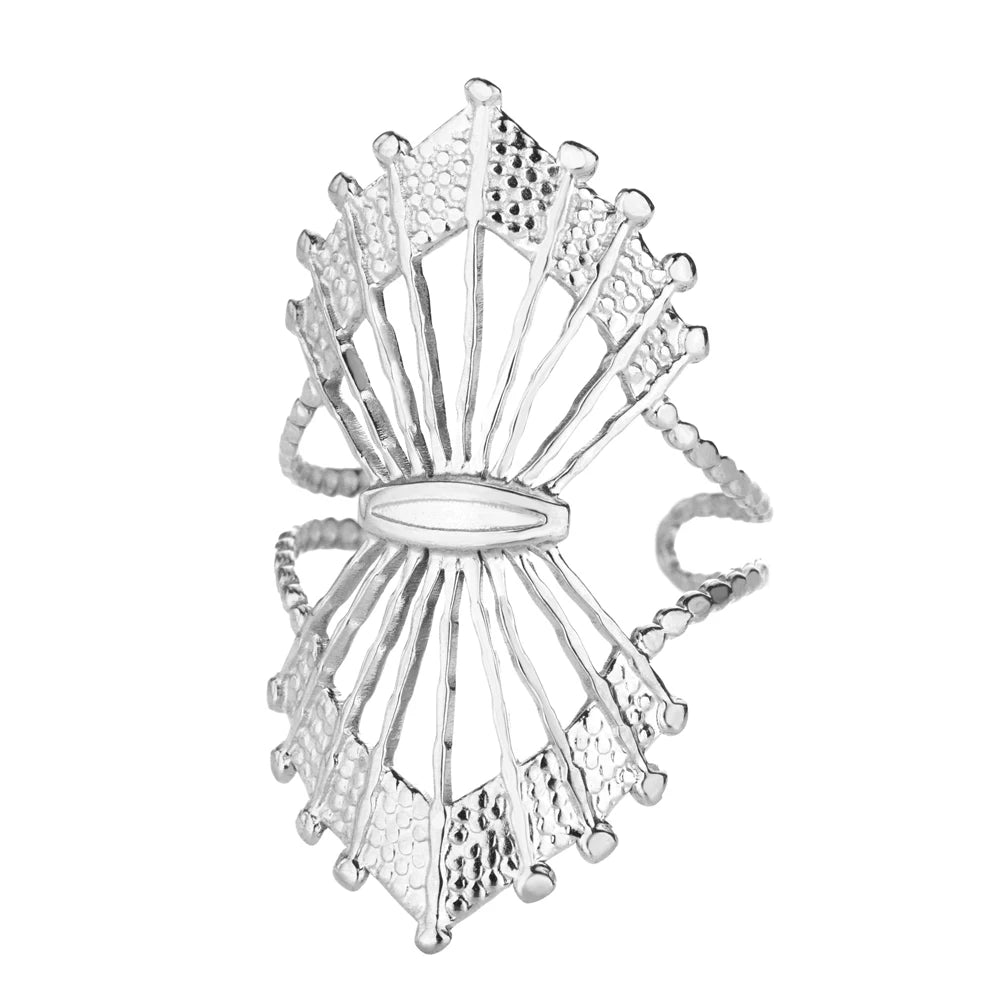 Glück 11:11 Engel Zahl Ringe für Frauen Edelstahl Finger Ring Vintage Hochzeit Ästhetischen Schmuck Geschenk anillos mujer