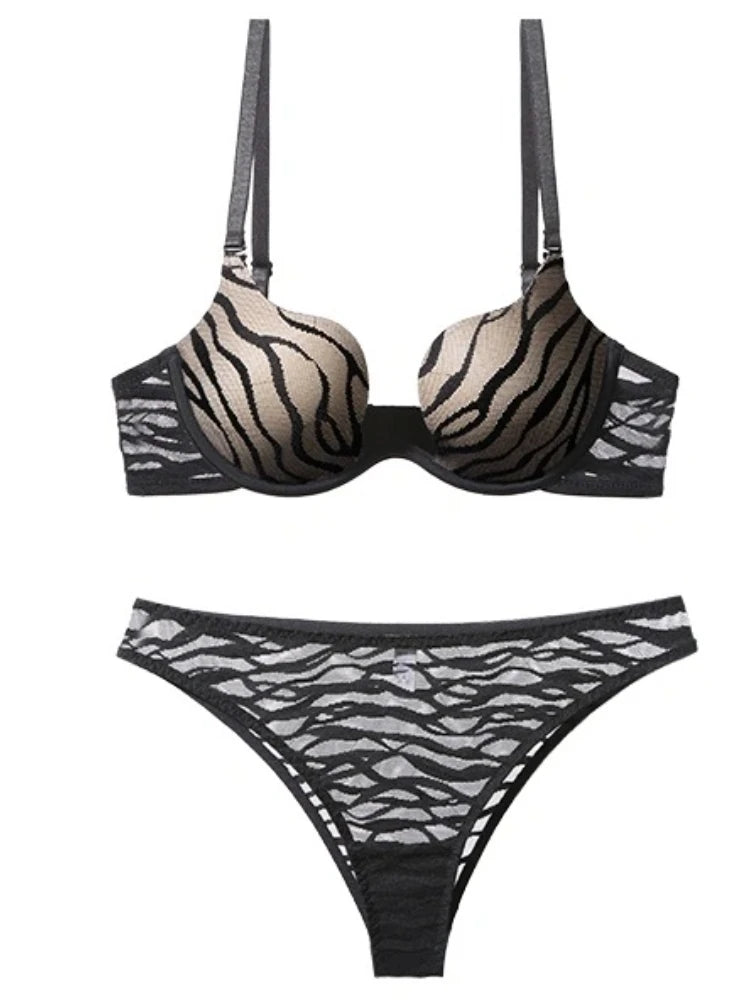 Nahtloser Minimiser-BH für Damen, französischer U-Rücken, kabellos, ultradünn, vollständige Abdeckung, bequemes, glättendes BH-Set, Dessous MOYISU AB