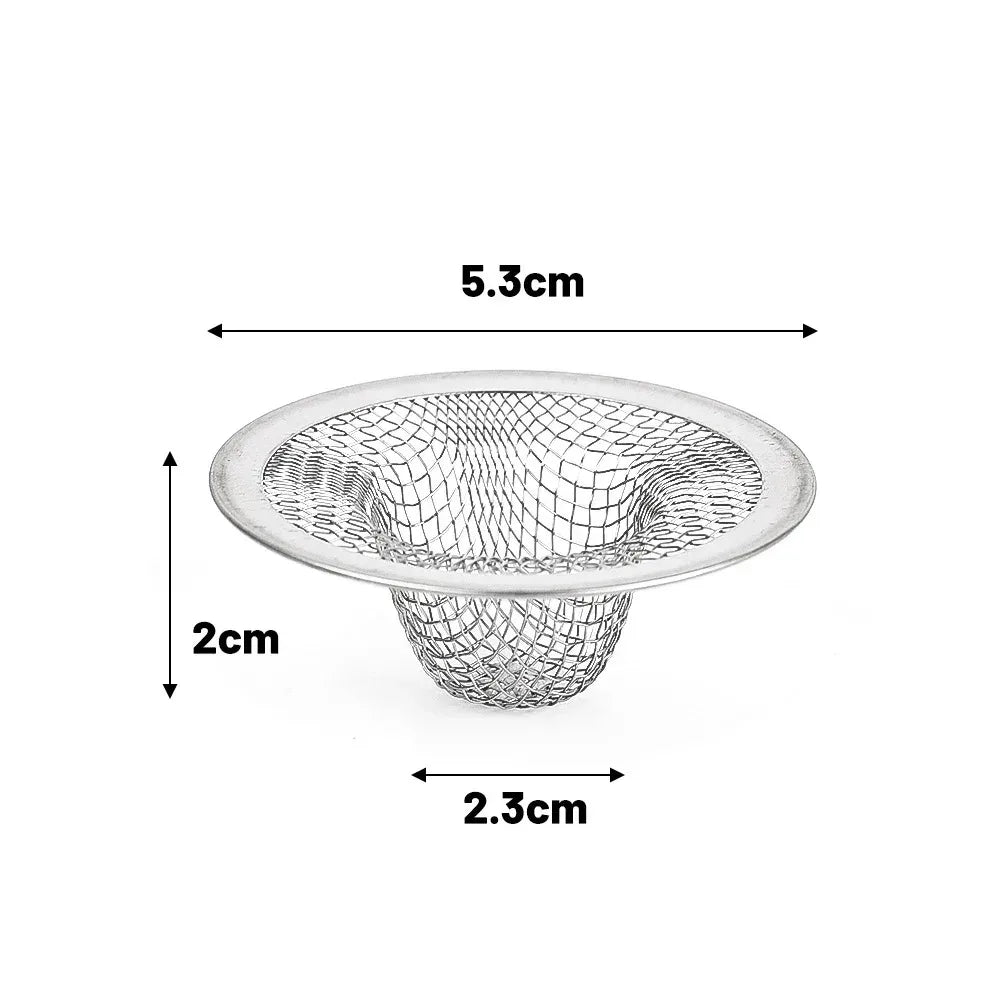 Küche Waschbecken Edelstahl Filter Kanalisation Mesh Siebe Badezimmer Waschbecken Bodenablauf Haar Abfall Filter Ablauf Korb Loch Filter