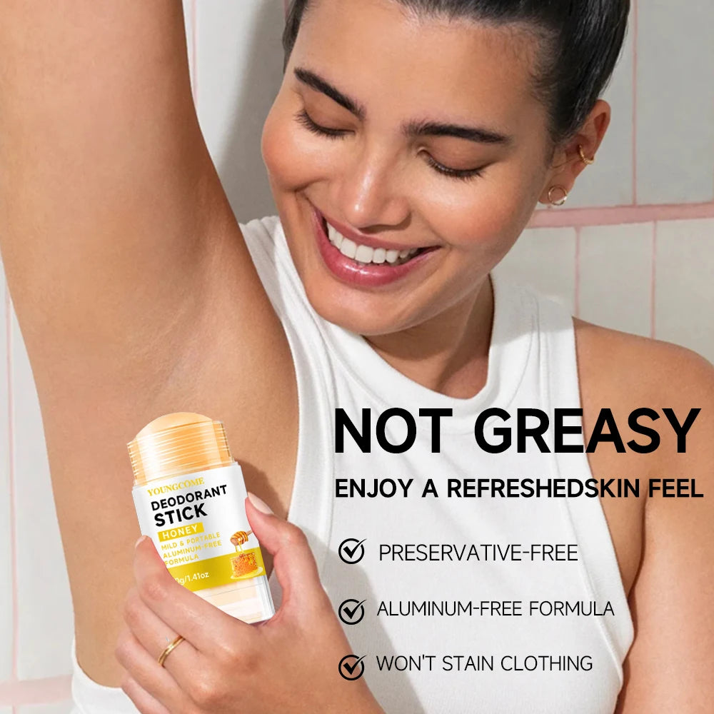    Tragbarer Deodorant-Stick Anti-Transpiration Langanhaltende Frische Geruchsentfernung gegen Achselgeruch Erfrischende Sticks