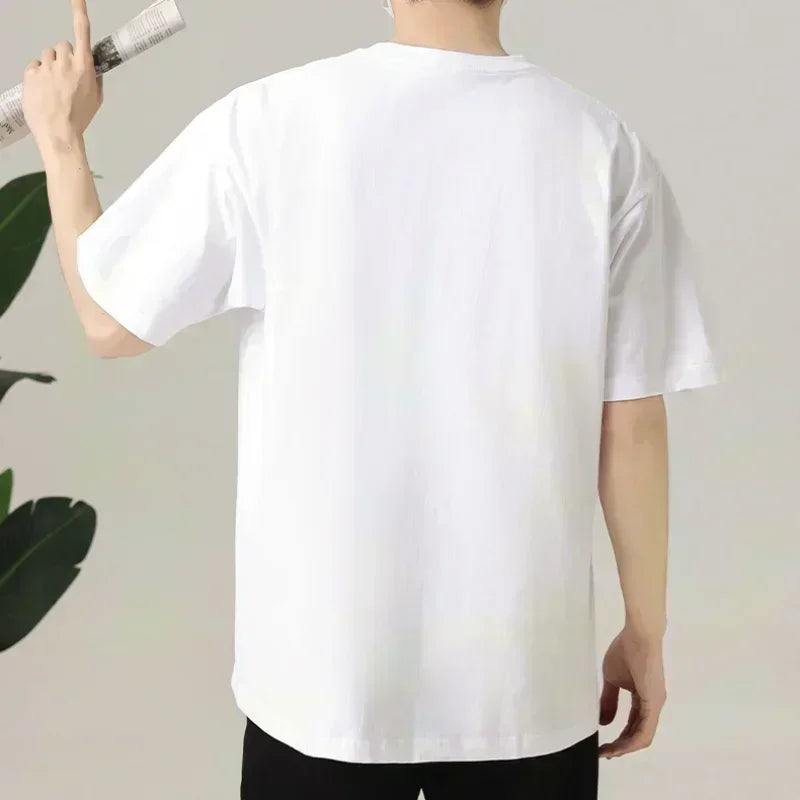 2026 Neue Modische Streetwear Hochwertige Blumenmuster T-Shirts für Damen und Herren - Locker Geschnitten, 100% Baumwolle Kurzarm