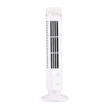 LED-Turmventilator Mini Vertikaler Klimaanlagen-Ventilator 2-Gang-Geschwindigkeit Blattloser Luftkühler Tragbarer Elektrischer Bodenventilator für Zuhause und Büro