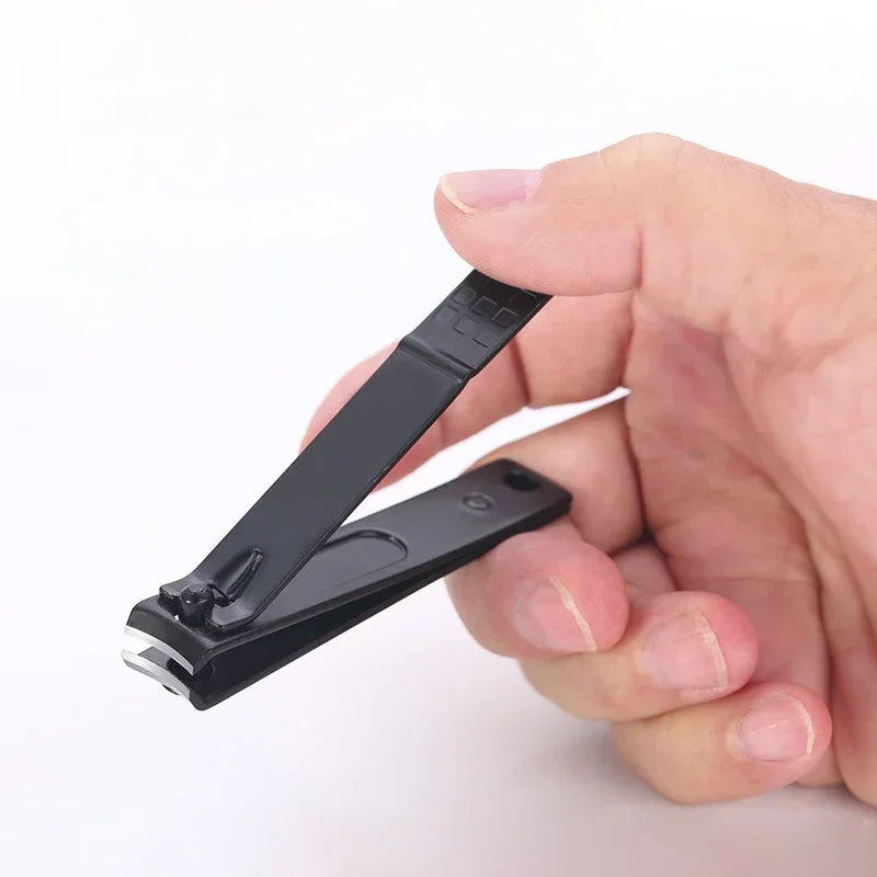 1/3 Stück Schwarze Nagelknipser aus Edelstahl, Nagelschere für dicke Nägel, Zange für Zehennägel und Fingernägel, Professioneller Maniküre-Trimmer
