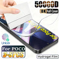 3-5 Stück Hydrogel-Folie für Poco X8 Pro Max X7 X6 X5 X4 GT X3 C85 C75 Displayschutzfolie für POCO F8 Ultra F7 F6 F5 M6 M7 M8 Pro Film